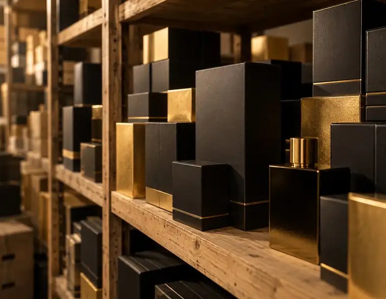 Nexara Global Trading wholesale perfume stock held in a UK warehouse